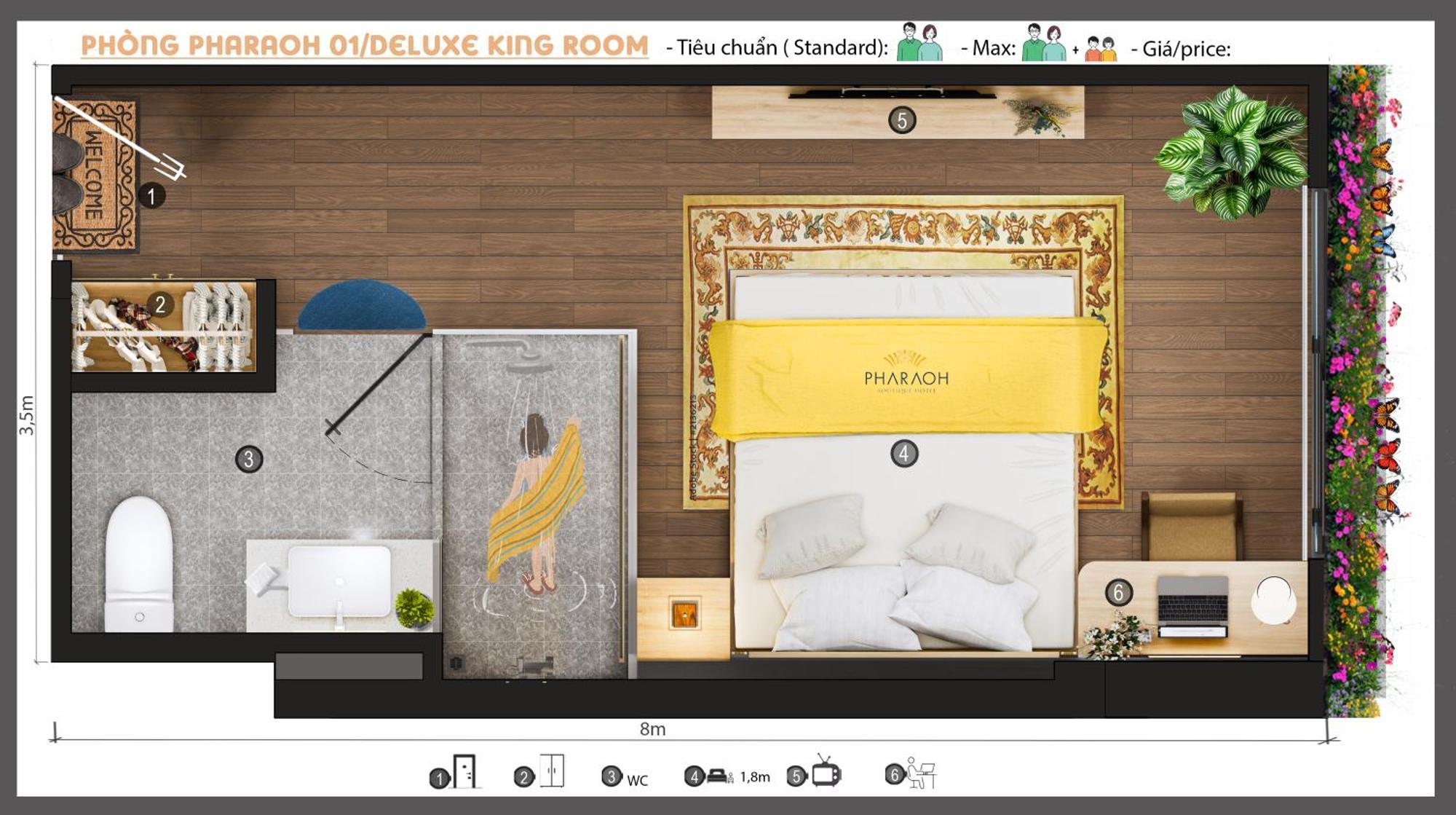 Pharaoh Boutique Hotel Danang Eksteriør billede